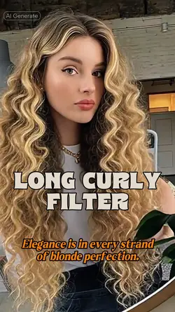 Long Curly Hair