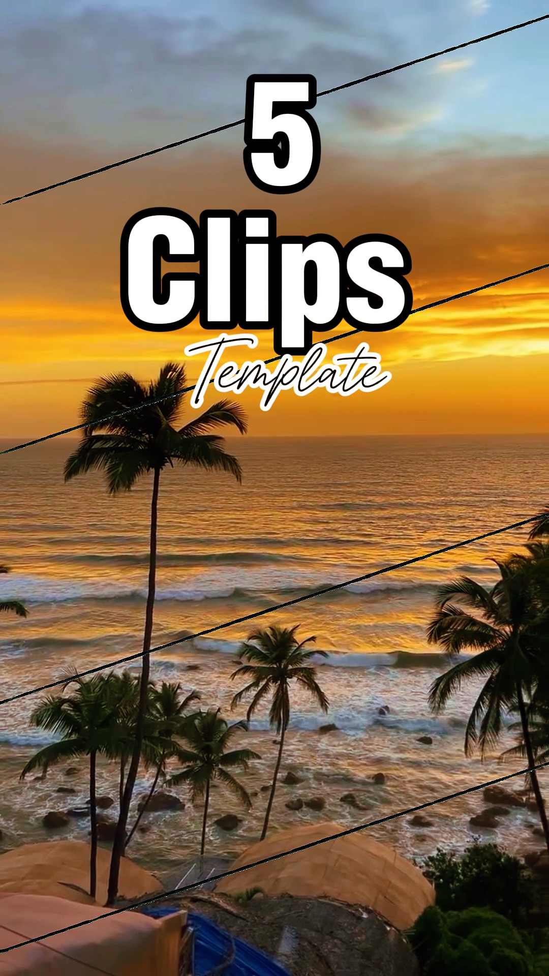 capcut template cover