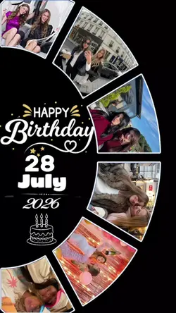 Birthday 28 July