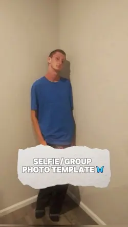 Selfie Template 🦋