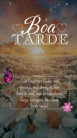 Boa tarde! 