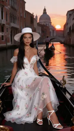 tramonto a Venezia 