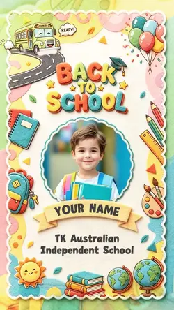 Twibbon back school 