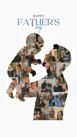 Father's day collage