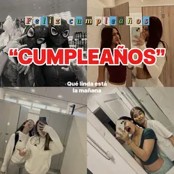 Feliz cumpleaños 