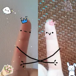 Trend vẽ ngón tay