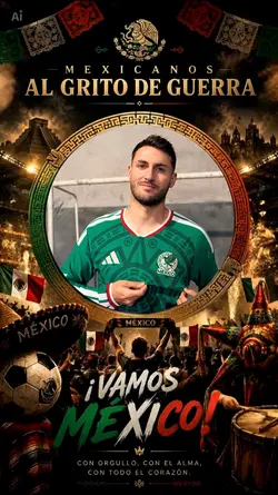 ¡VAMOS MÉXICO! 🇲🇽⚽️