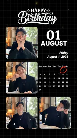 1 AUGUST BIRTHDAY