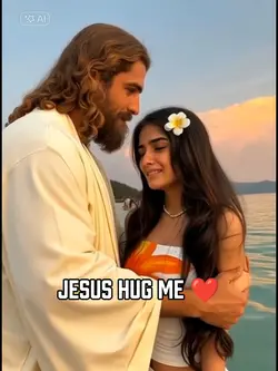 Jesus hug me 