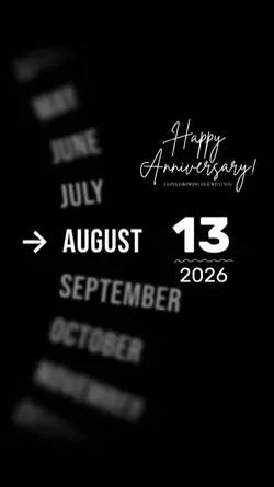 ANNIV 13 AUGUST 