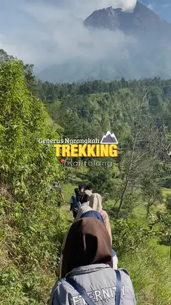 trekking hiking