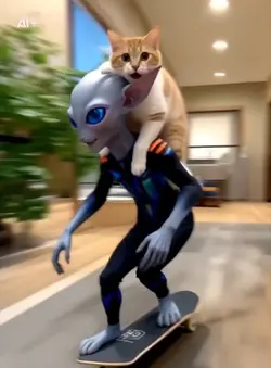 エイリアンとスケート