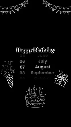 HBD 7 August 2025