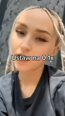 Ustaw na 0.1x 