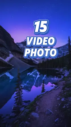 15 video or photo