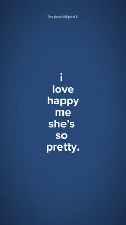 I love happy 