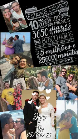 10 anos de casados 