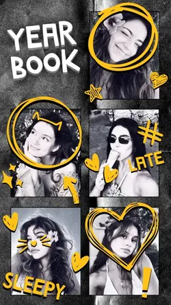 YEAR BOOK DOODLE