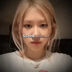 so the winner