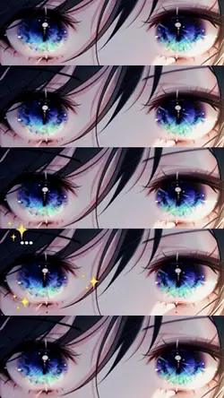 her eyes