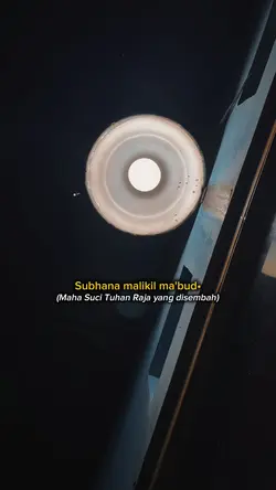 Menjelang Tarawih