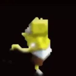 sponge bob dancing 