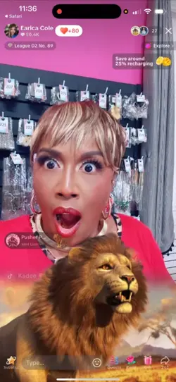 TikTok Lion