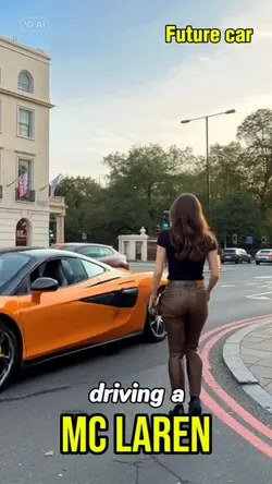 Driving McLaren