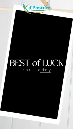 good luck