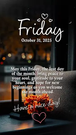 Friday, October 31