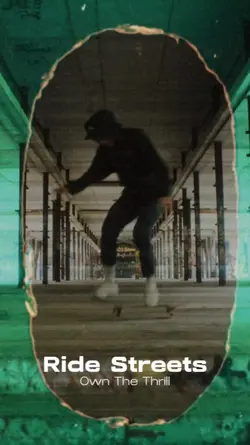 Business Template Sports Industry Retro & Multi Effects Skateboarding