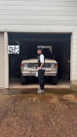Land cruiser in the