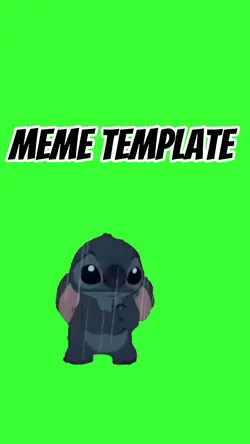 Stitch crying 