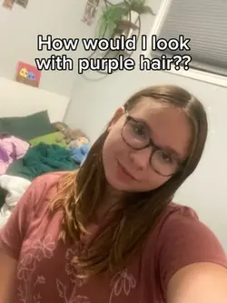 Purple hair??