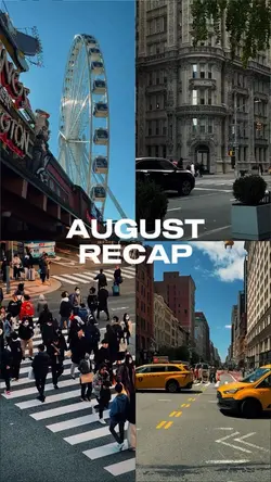AUGUST RECAP