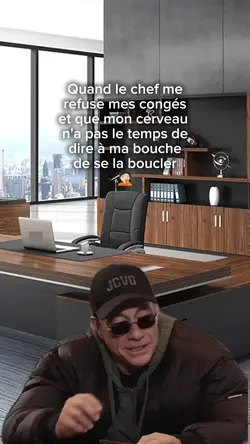 JCVD - congés