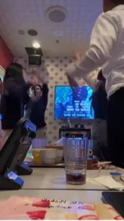 Karaoke and friends