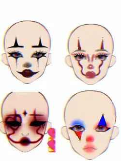 trend makeup badut 
