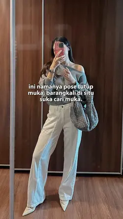 pose tutup muka