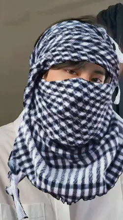 Masker Arab Hitam P