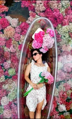 Loving the flowers 