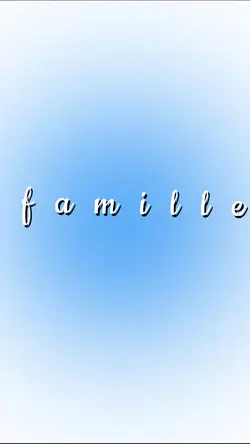 ma famille 