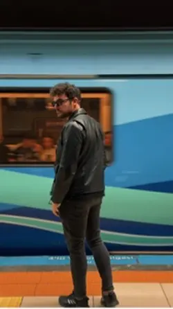 Metro havalı yazı