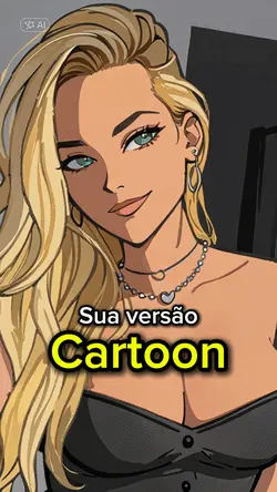 Sua versão Cartoon