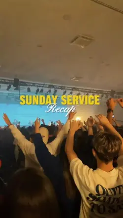 Sunday service 