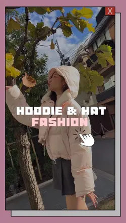Hoodie hat fashion