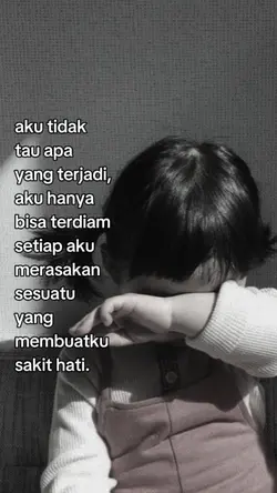 aku hanya terdiam 