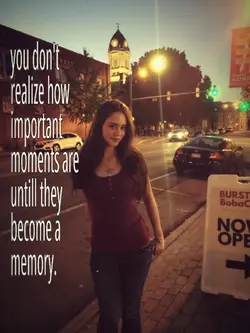 become a memory.