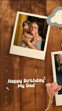 HAPPY BIRTHDAY MYDAD