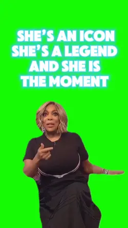 She is the moment
